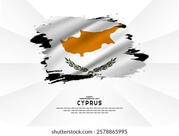 Happy Independence Day, Cyprus, Cyprus flag