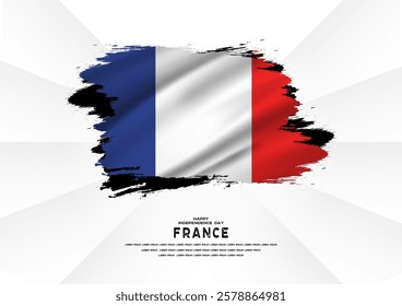 Happy Independence Day, France, France flag