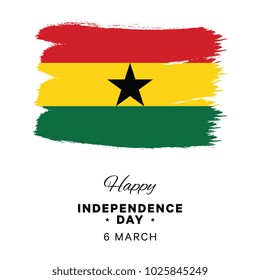 happy independence day of ghana vector design layout for banner, poster, flyer, presentation