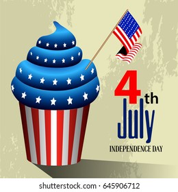 Happy independence day graphic design, Vector illustration