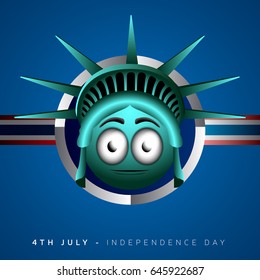 Happy independence day graphic design, Vector illustration