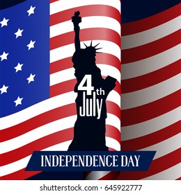 Happy independence day graphic design, Vector illustration