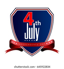 Happy independence day graphic design, Vector illustration