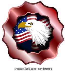 Happy independence day graphic design, Vector illustration