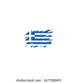 Happy independence day greece vector