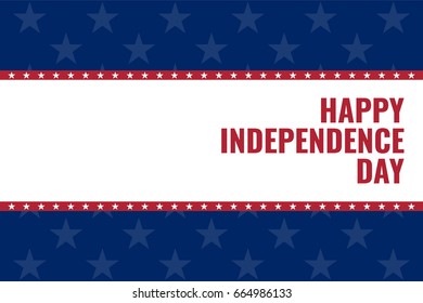 happy independence day, greetings card