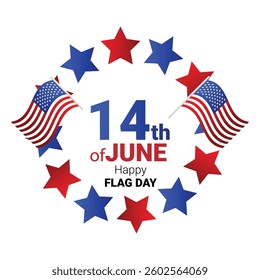 Happy Independence Day, holiday of USA, vector banner with white background