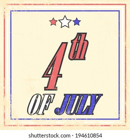 happy independence day, illustration vector format
