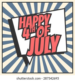 Happy independence  day, illustration in vector format