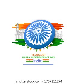 Happy Independence Day of India, 15th august