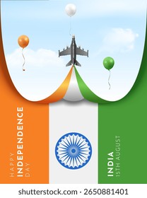 happy independence day india 15th august social media post template