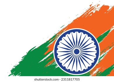 Happy independence day India Template Design good for Website banner and greeting card.