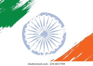 Happy independence day India Template Design good for Website banner and greeting card.