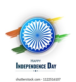 Happy Independence day India, Vector illustration for card design, Flyer design for 15th August.