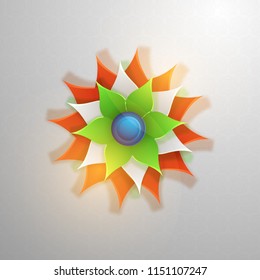 Happy Independence day India, Vector illustration, Flyer design for 15th August 26th August.
