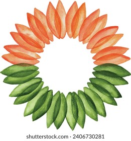 Happy independence day India Vector flower Design Illustration design.
