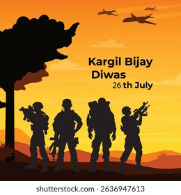 Happy Independence Day of India vector style illustration
