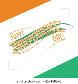 Happy Independence day India, Vector illustration, Flyer design for 15th August