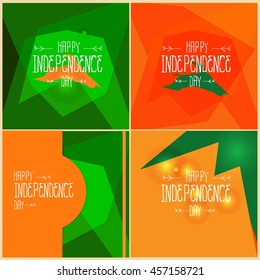 Happy Independence day India, Vector illustration, Flyer design for 15th August