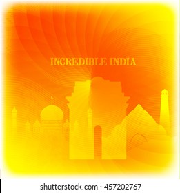 Happy Independence day India, Vector illustration, Flyer design for 15th August
