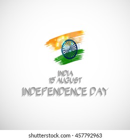 Happy Independence day India, Vector illustration, Flyer design for 15th August

