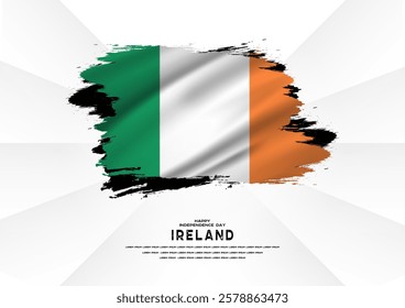 Happy Independence Day, Ireland, Ireland flag