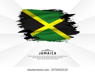Happy Independence Day Jamaica, Jamaica flag