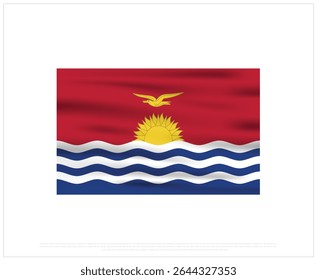 Happy Independence day, Kiribati Independence day, Kiribati, Kiribati, Flag,12 July, 12th July, Independence Day, National Day, National Flag, Icon