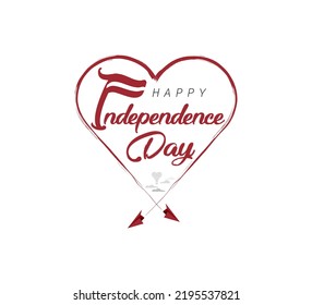 happy independence day of Latvia. Airplane draws cloud from heart. National flag vector illustration on white background.