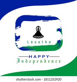 Happy independence day of Lesotho 