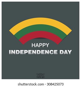 Happy independence day of Lithuania