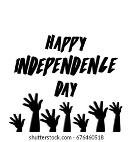 Happy Independence Day. logo Concept - Illustration, Symbol, Wallpaper