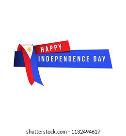 Happy Independence Day Logo Vector Template Design Illustration