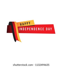 Happy Independence Day Logo Vector Template Design Illustration