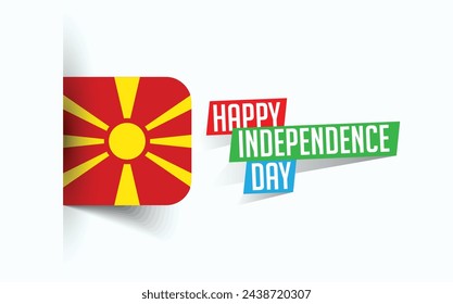 Happy Independence Day of Luxembourg Vector illustration, national day poster, greeting template design, EPS Source File

