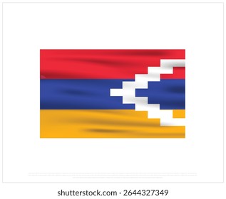 Happy Independence day, Nagarno Karabakh Independence day, Nagarno Karabakh, Nagarno Karabakh Flag, 6 January, 6th January, Independence Day, National Day, National Flag, Icon