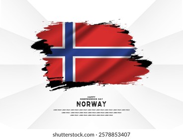 Happy Independence Day, Norway, Norway flag