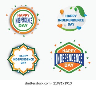 Happy Independence Day offer unit vector