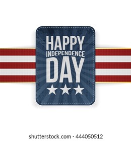 Happy Independence Day patriotic Banner