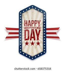 Happy Independence Day patriotic Banner