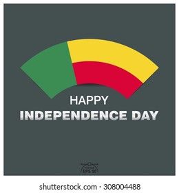 Happy independence day of Republic of Benin
