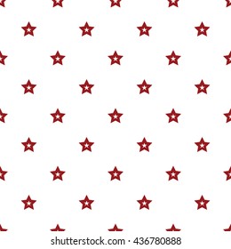 Happy Independence Day seamless pattern vector. Memorial day. 4th of July. Set of American backgrounds. Collection of seamless patterns in traditional red, blue and white colors. USA flag vector.