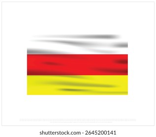 Feliz Dia da Independência, Dia da Independência da Ossétia do Sul, Ossétia do Sul, Bandeira da Ossétia do Sul, 20 de setembro, 20 de setembro, Dia da Independência, Bandeira Nacional, Bandeira de ícone da Ossétia do Sul