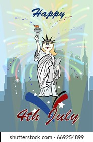 Happy Independence Day, Statue of Liberty