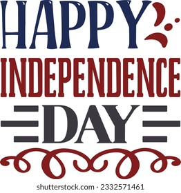 Happy Independence Day t shirt design