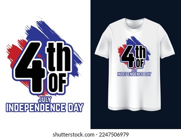 Happy Independence day T-shirt design