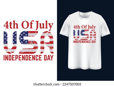 Happy Independence day T-shirt design