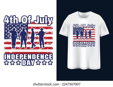 Happy Independence day T-shirt design