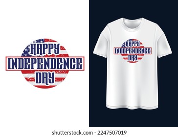 Happy Independence day T-shirt design