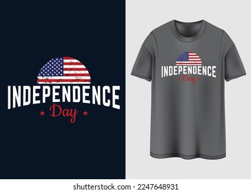 Happy Independence day T-shirt design